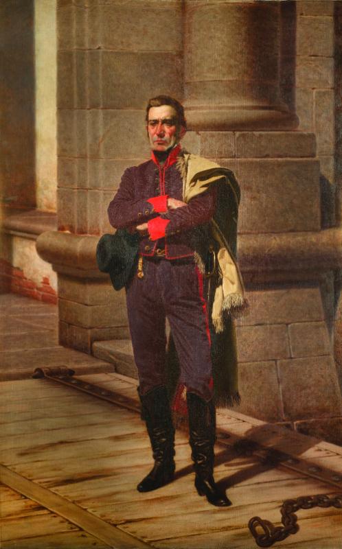 Artigas en la puerta de la Ciudadela