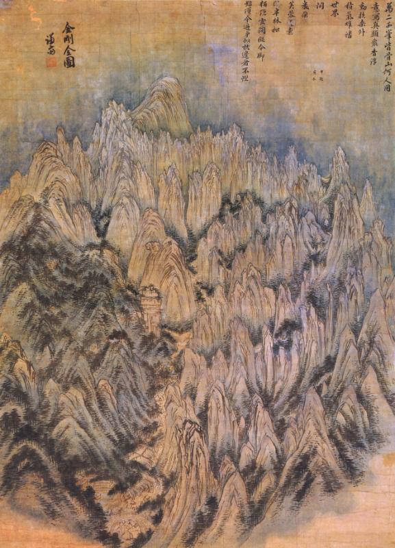 General View of Mt. Geumgang